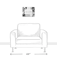 Spring Floral Patchwork 1 11" x 14" Canvas Wall Art