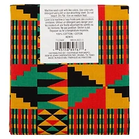 Kente Cotton Fabric Piece by Loops & Threads®