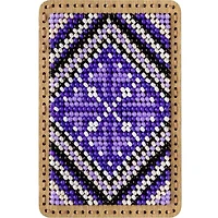 Wonderland Crafts Purple Bead Embroidery Needle Box Kit