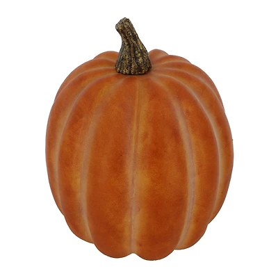 12" Tall Burnt Orange Decorative Pumpkin by Ashland®