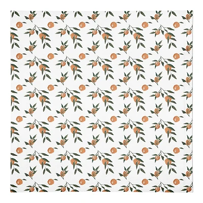 Peachy Pattern 10" x 10" Cotton Twill Napkin