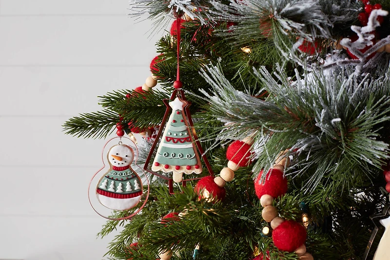 12ct. 4.25" Metal Cookie Cutter Ornament Set