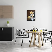 Stupell Industries Realistic Country Lemon Peel Jar Canvas Wall Art