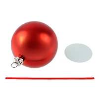 3" Sublimation Ball Ornament with Window Insert by Make Market