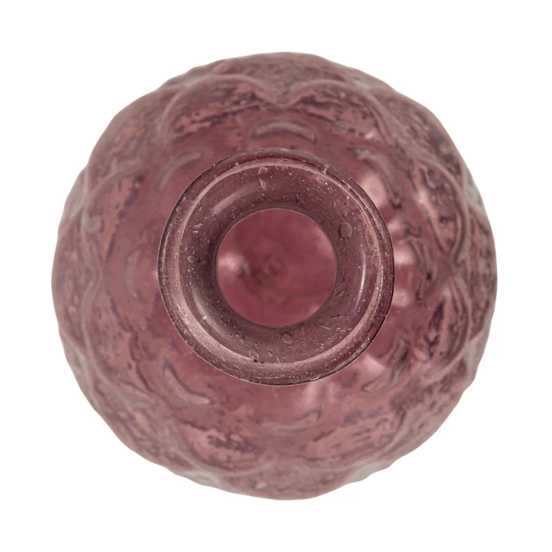 Hello Honey® Embossed Reclaimed Glass Vase Set