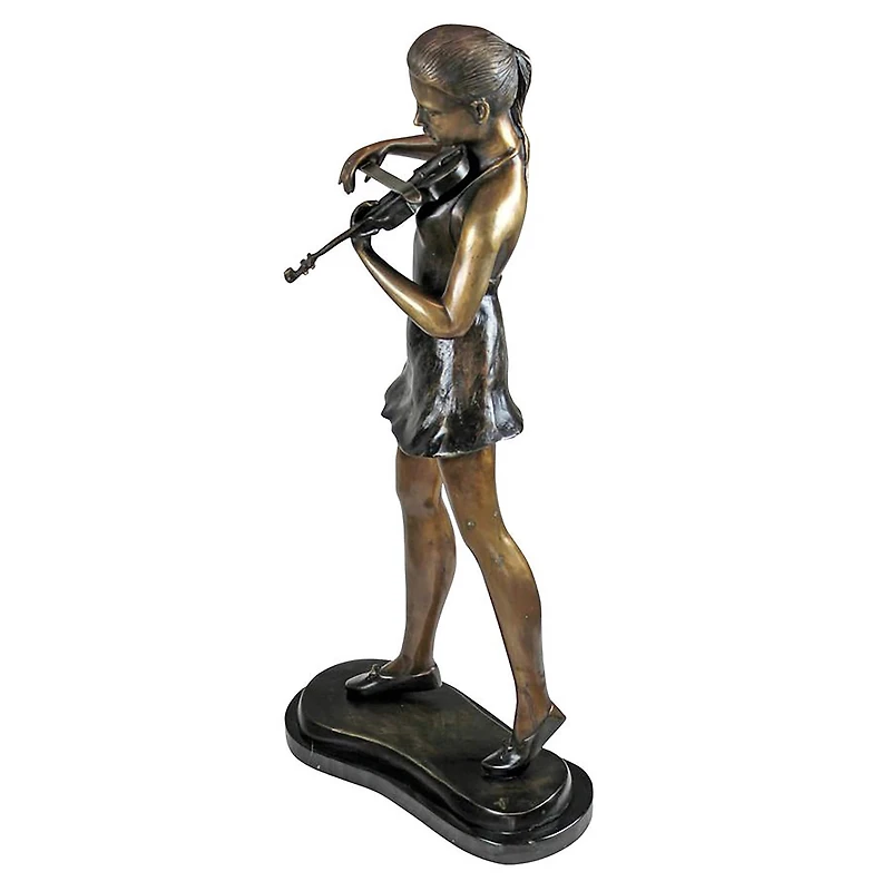 Design Toscano 36" The Young Violinist Sculpture