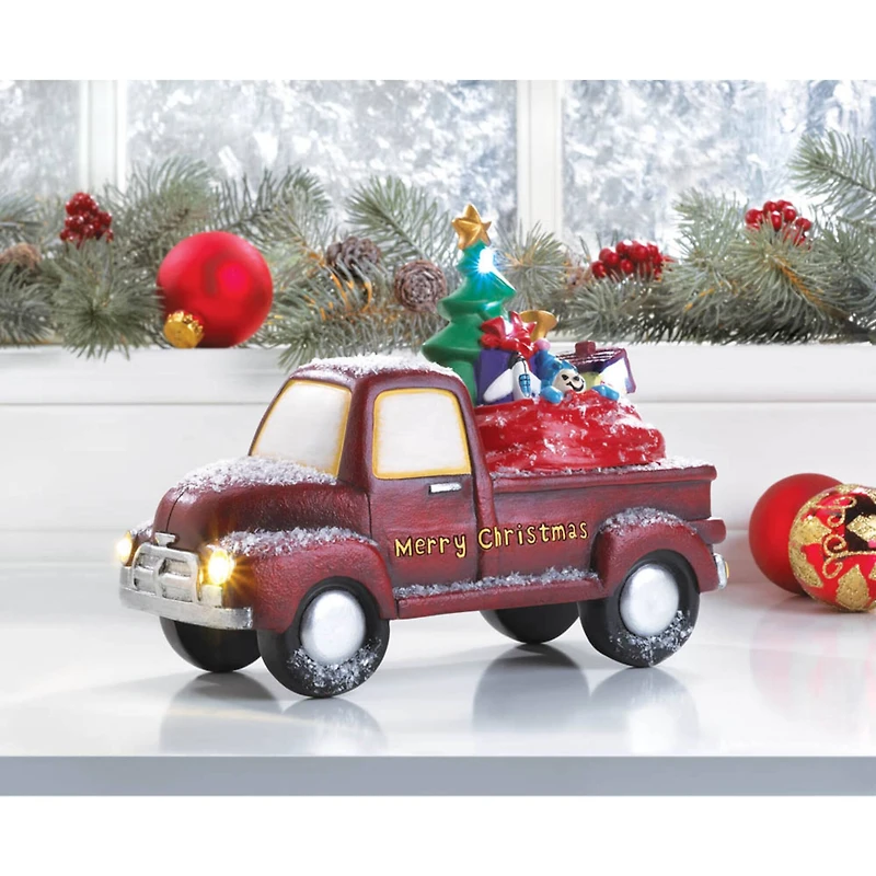 10" Light-Up Toy Delivery Truck