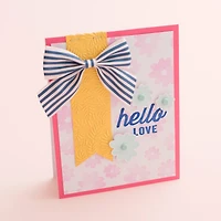 We R Memory Keepers® Floral Stamp, Die & Emboss Kit