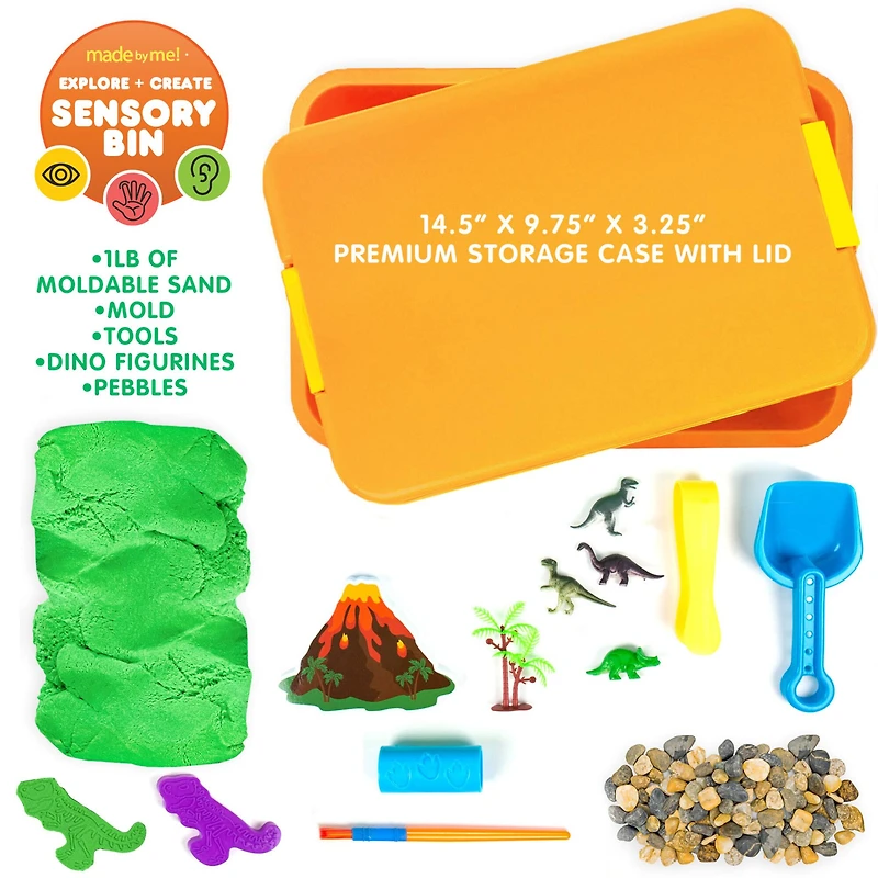 Made By Me!® Explore + Create Dinosaur Sensory Bin