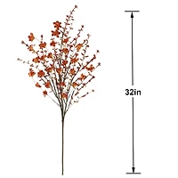 32" Orange Wild Flower Stem by Ashland®