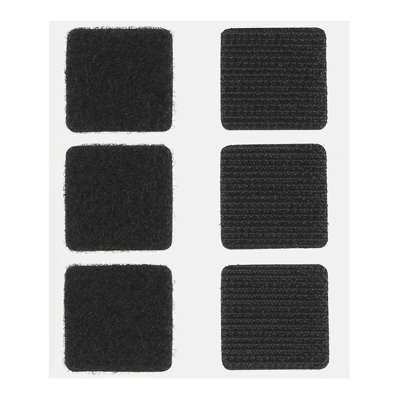 Black Hook & Loop Squares by Loops & Threads®