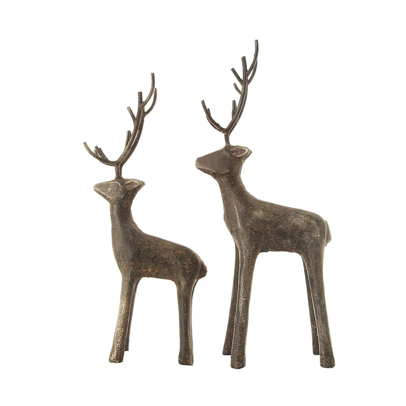 Hello Honey® 13.5" Cast Iron Standing Deer