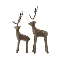 Hello Honey® 13.5" Cast Iron Standing Deer