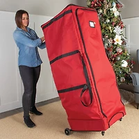 Santa's Bags 7-12ft. Artificial Christmas Tree Storage Bag with Wheels