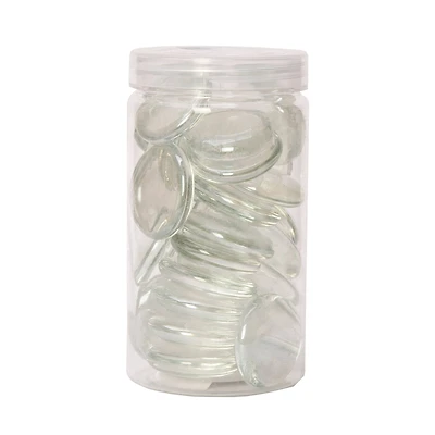 12 Pack: Clear Lustre Jumbo Gems by Ashland®