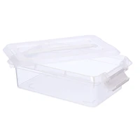3.4qt. Storage Bin with Lid by Simply Tidy