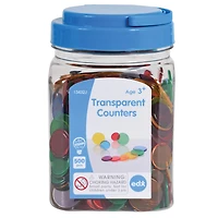 Edx Education® Transparent Counters, 500ct.