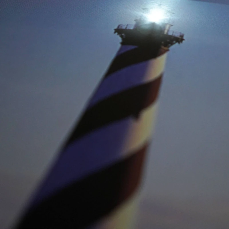 LED Lighted Lighthouse Seaside Beach Wall Art