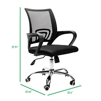 Mind Reader Ergonomic Rolling Office Chair