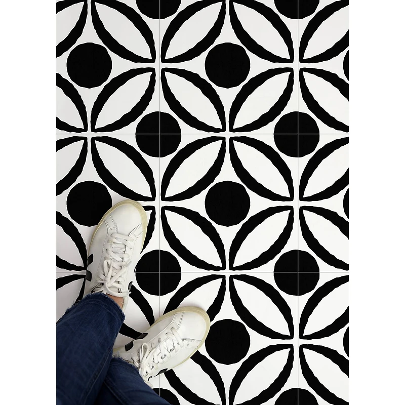 FloorPops Tory Peel & Stick Floor Tiles