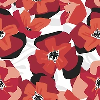 RoomMates Red Poppy Punch Peel & Stick Wallpaper
