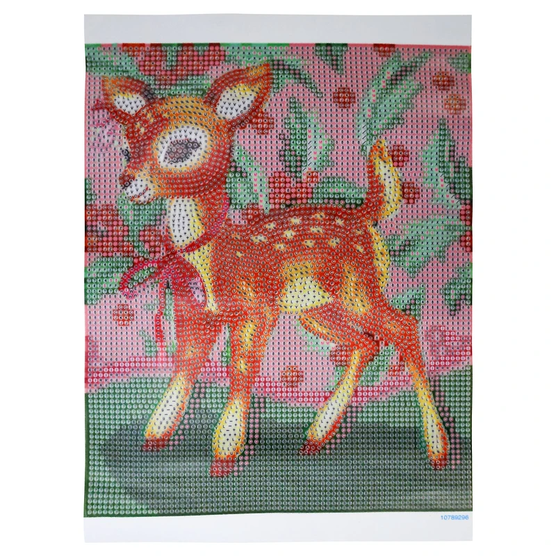 8" x 10" Deer Diamond Art Kit with Frame by Make Market®