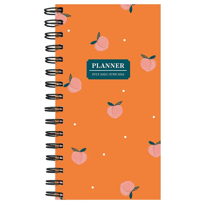 TF Publishing 2023 - 2024 Peaches Small Weekly Monthly Planner