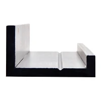 Solid Black Ledge by Studio Décor