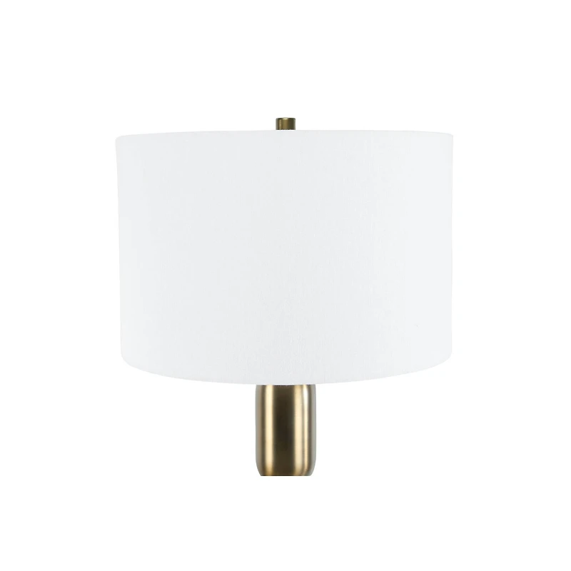 Hello Honey® 33" Metal Table Lamp with Glass Middle
