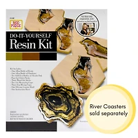 Mod Podge® Black & Gold Do-It-Yourself Geode Coaster Kit