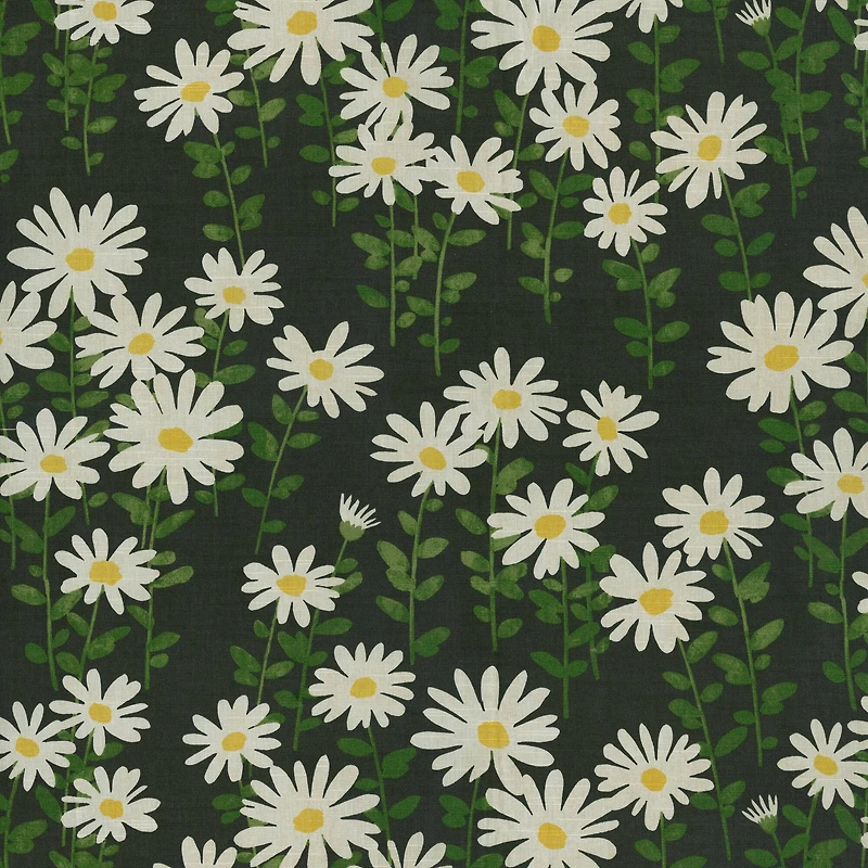 Novogratz Zinc Endless Daisies Home Décor Fabric