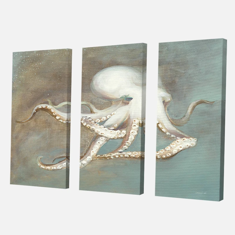 Designart - Octopus Treasures from the Sea