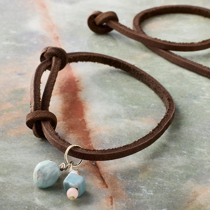 3.1mm Dark Brown Square Leather Cord, 2ct. by Bead Landing™