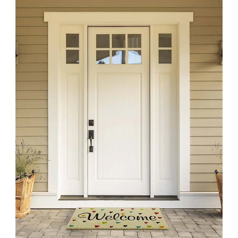 DII® Welcome Hearts Doormat
