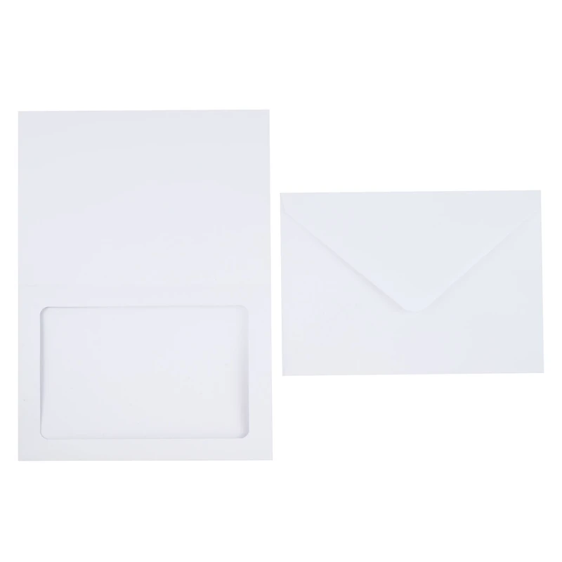 12 Packs: 10 ct. (120 total) 5" x 7" Frame Cards & Envelopes by Recollections