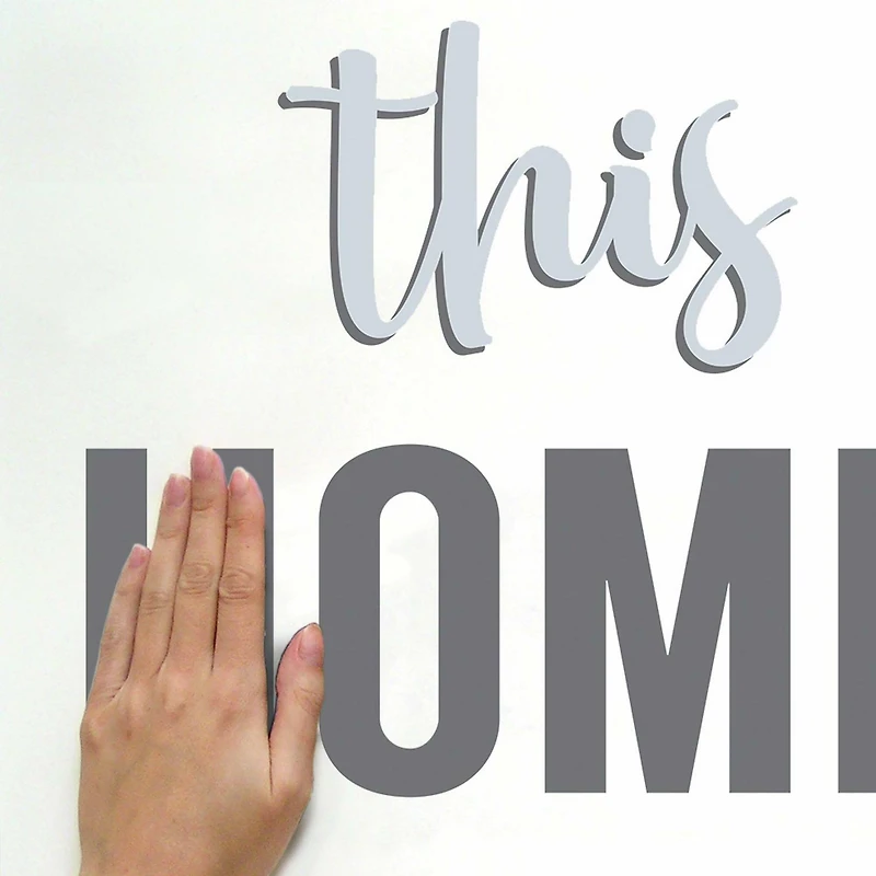 RoomMates Bless This Home Peel & Stick Wall Decals