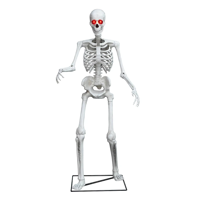 5ft. Skeleton with Red Light-Up Eyes by Ashland®