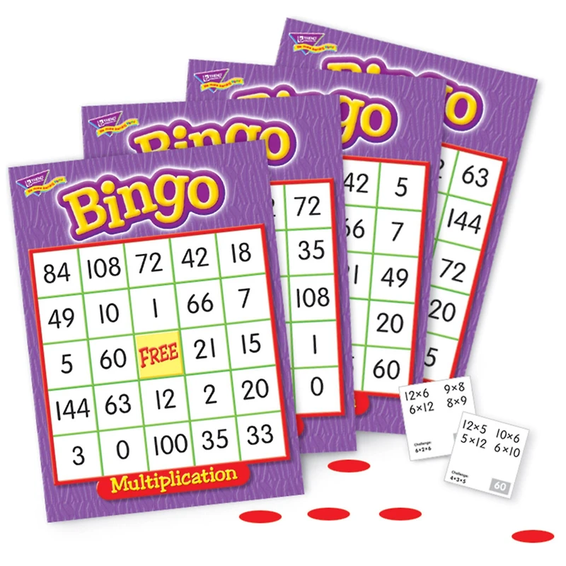 Trend Enterprises® Multiplication Bingo