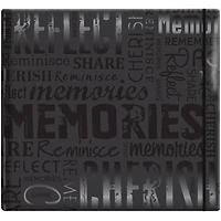 MBI Memories Black Gloss Post Bound Album