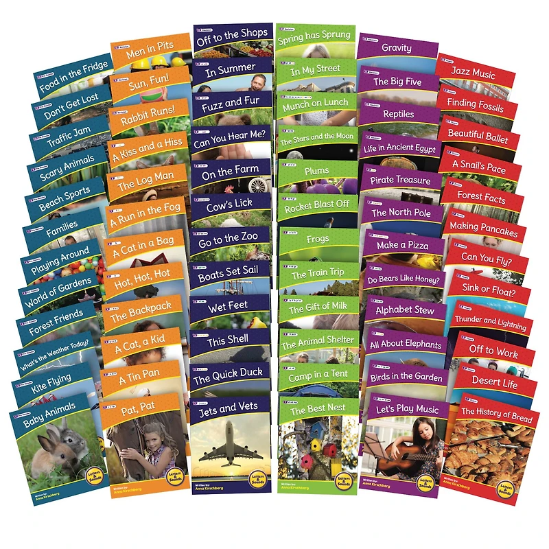 Junior Learning® Letters & Sounds Phase 2 Non-Fiction Boxed Set