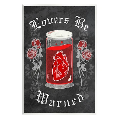 Stupell Industries Spooky Heart In Jar Wall Plaque Art