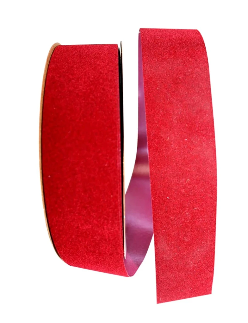 JAM Paper Burgundy Velvet Ribbon