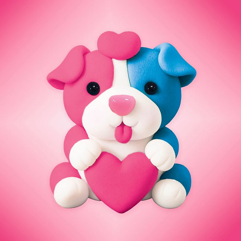 Play-Doh Puppy Love Air Dry Clay Buddies