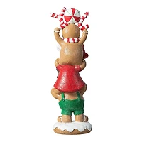 Glitzhome® 12.5" Stacked Gingerbread Table Décor