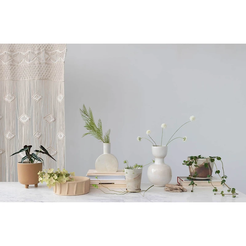 Hello Honey® 84" Hand-Woven Cotton Blend Macramé Curtain