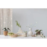 Hello Honey® 84" Hand-Woven Cotton Blend Macramé Curtain