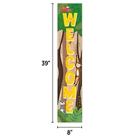 Creative Teaching Press® 8" x 39" Jungle Friends Welcome Banner, Pack of 3