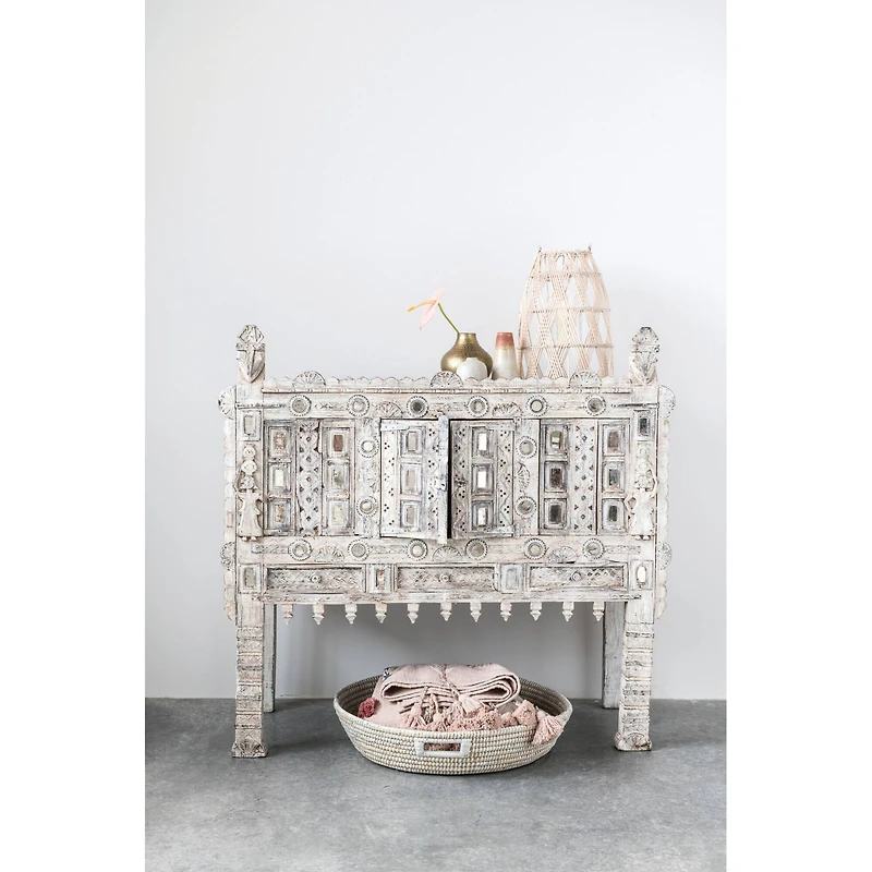 Hello Honey® Light Gray Terracotta Vases with Pitted Sand Finishes Set