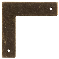 Dritz® Small Antique Brass Home Smooth Campaign Hardware Corners, 3 Pack