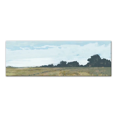 Distant Trees 36" x 12" Canvas Wall Art